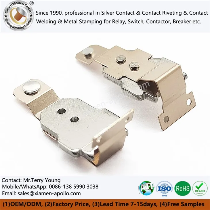 বেরিলিয়াম তামার সাথে আর্ম্যাচার রিভেটিং