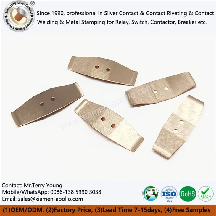 তামা ধাতু স্ট্যাম্পিং বৈদ্যুতিক অংশ