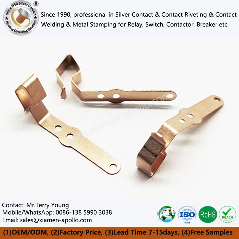 সুইচ সকেটের জন্য কপার স্ট্যাম্পযুক্ত উপাদান