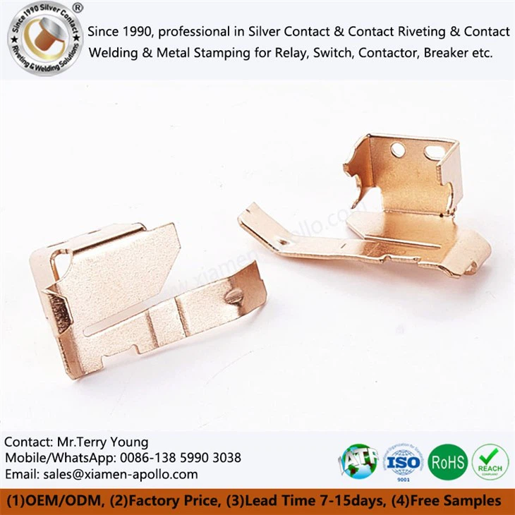 সুইচ শর্ট সার্কিটের জন্য কপার স্ট্যাম্পিং অংশ