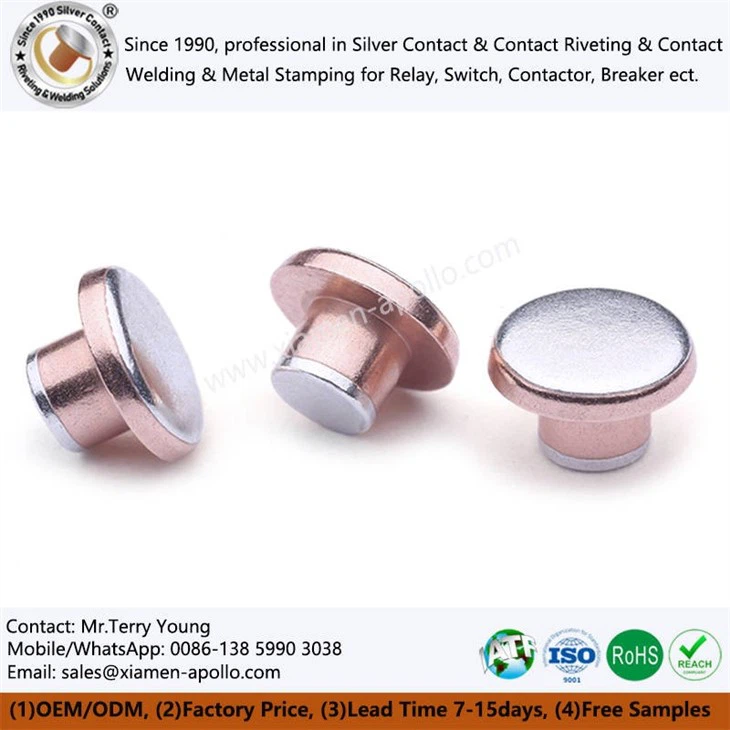 Trimetal Electric Silver Contacts