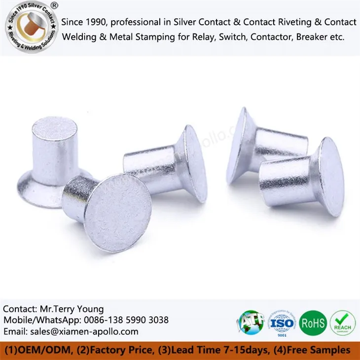 ফ্ল্যাট সিলভার বৈদ্যুতিক যোগাযোগ