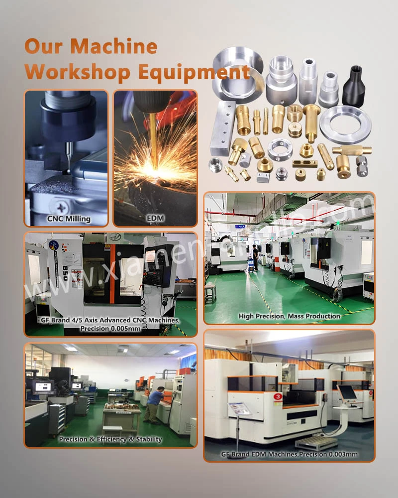 Our Machine Workshop Equipment for CNC Milling Brass Parts Our Machine Workshop Equipment for CNC Milling Brass Parts