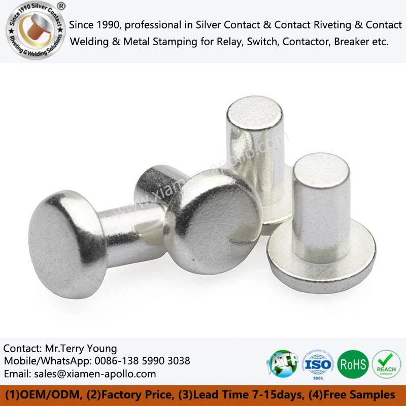 Silver electrical contacts Silver electrical contacts