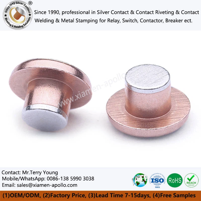 Three Compound Electrical Contacts Three Compound Electrical Contacts