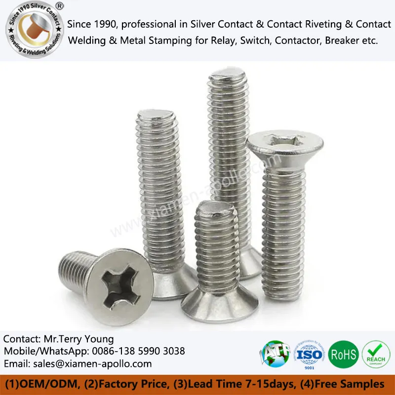 স্টেইনলেস স্টীল শিট মেটাল স্ক্রু